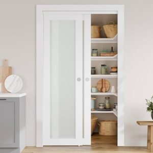 Sliding door wardrobe assembly
