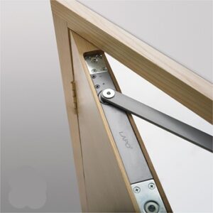 Concealed door closer installation