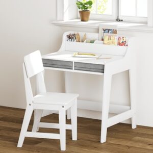 Children desk & chair assembly