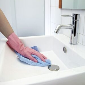 Washbasin cleaning