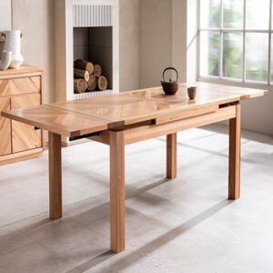 Extendable dining table assembly (2 seater)
