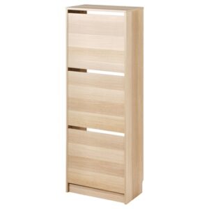 Shoe cabinet assembly (3 compartment)