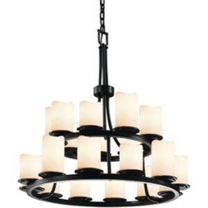 Hanging light installation (more than 12 bulbs)