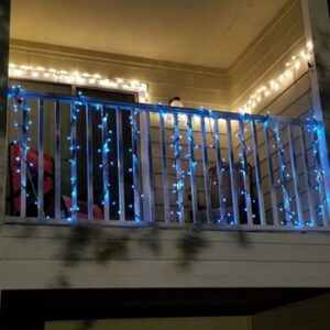 Railing lights installation (5 String lights)
