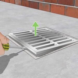 Drain blockage removal (bathroom/balcony)