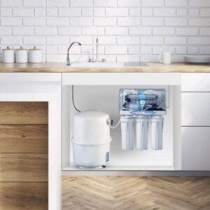 Water purifier installation (under the counter)